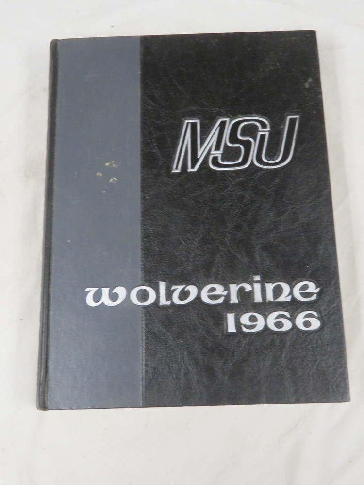 Vtg 1966 Wolverine Yearbook Michigan State University MSU East Lansing MI EUC