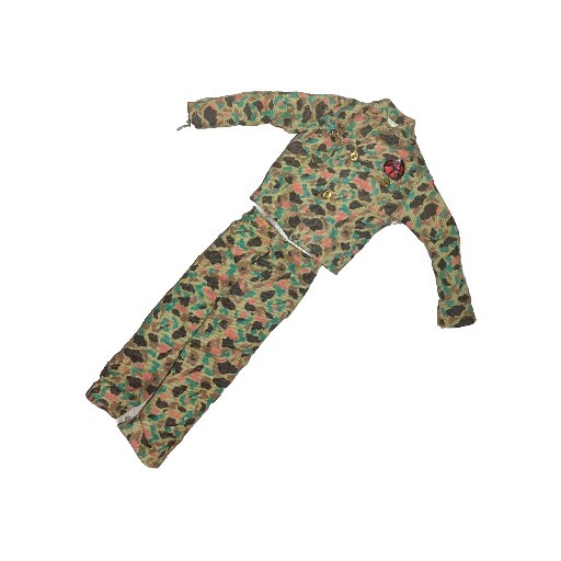 GI Joe Action Figure Adventure Team Replacement Uniform USA Made 1960s Hasbro