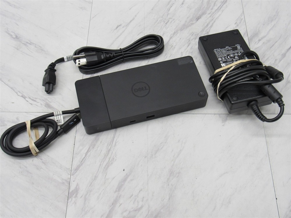 Dell Thunderbolt USB-C Docking Station Port Replicator WD19TBS w/ 180W Adapter