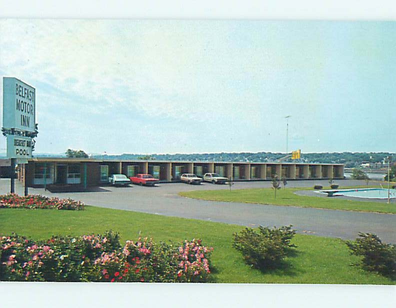 Pre-1980 BELFAST MOTEL Belfast Maine ME : make an offer M3013