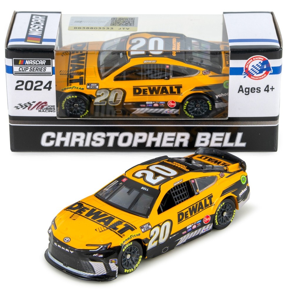 Christopher Bell DeWalt 1:64 Standard 2024 Diecast Car
