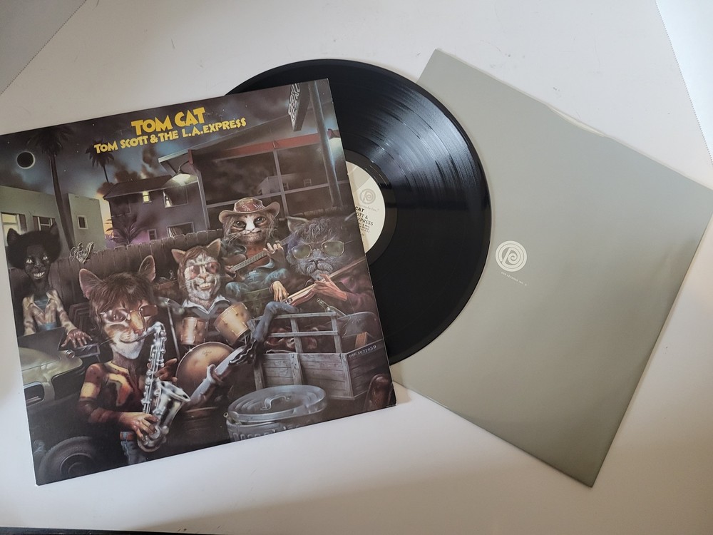 Tom Scott & The L.A. Express - Tom Cat LP Vinyl Record 1975 Ode Records SP-77029