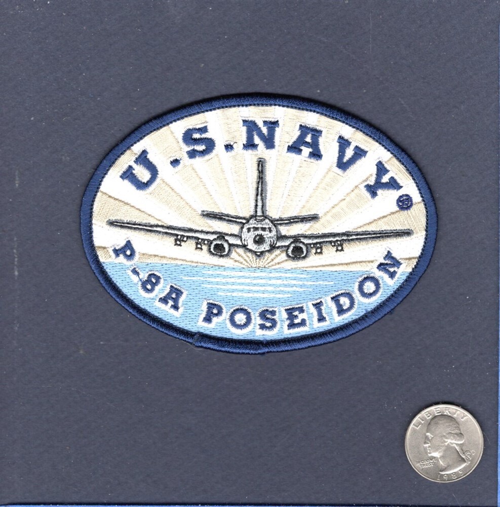 P-8A POSEIDON US NAVY Boeing VP PATROL Squadron Aircraft Patch