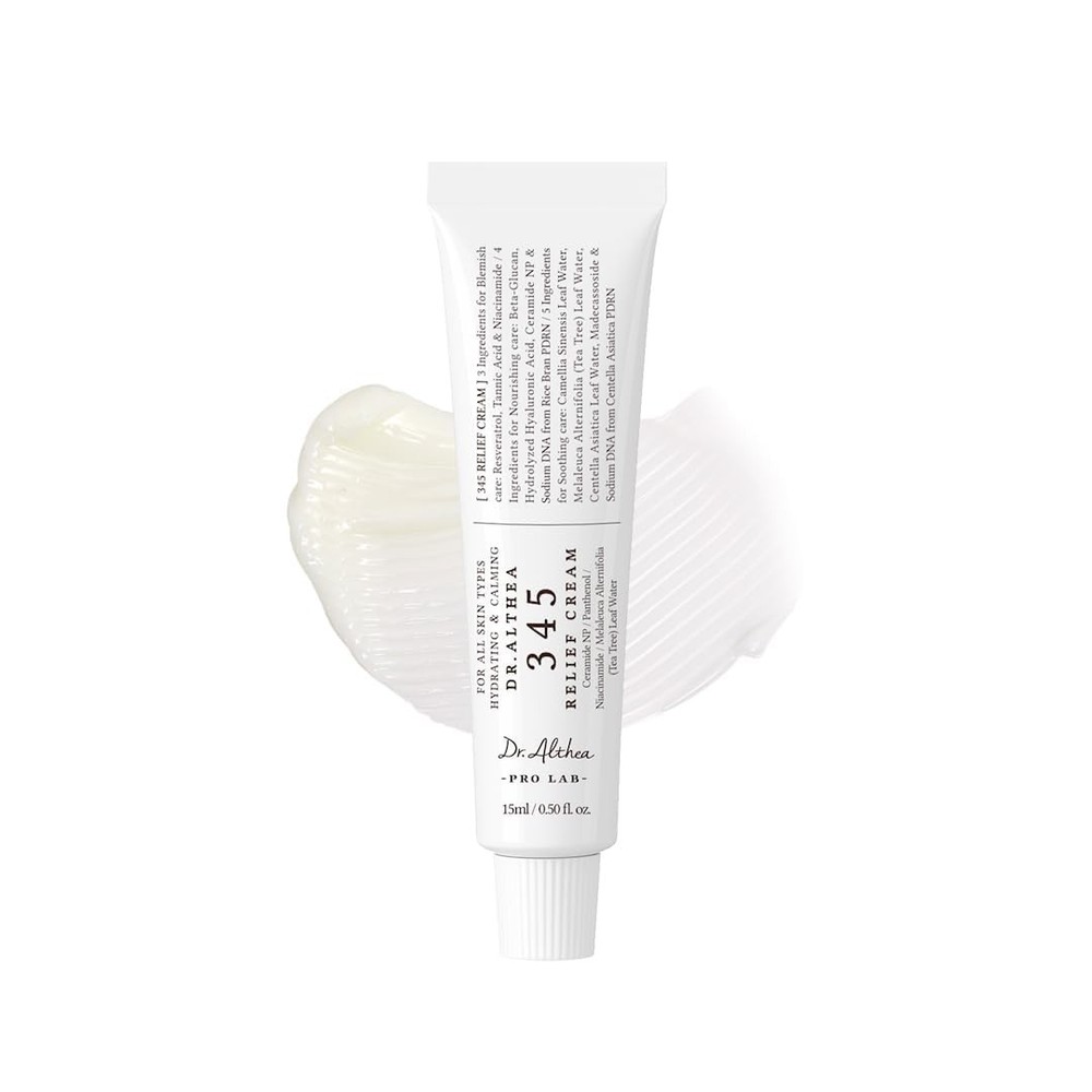 Dr. Althea 345 Relief Cream 1.69 Fl Oz Soothing Moisturising Face Cream for Skin