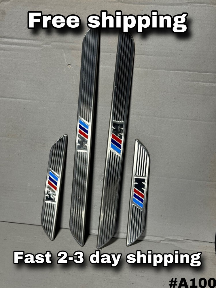 2007-2013 BMW E70 E71 X5 X6 50i 35i X5M X6M Door Scuff Sill Entrance Plate OEM💯