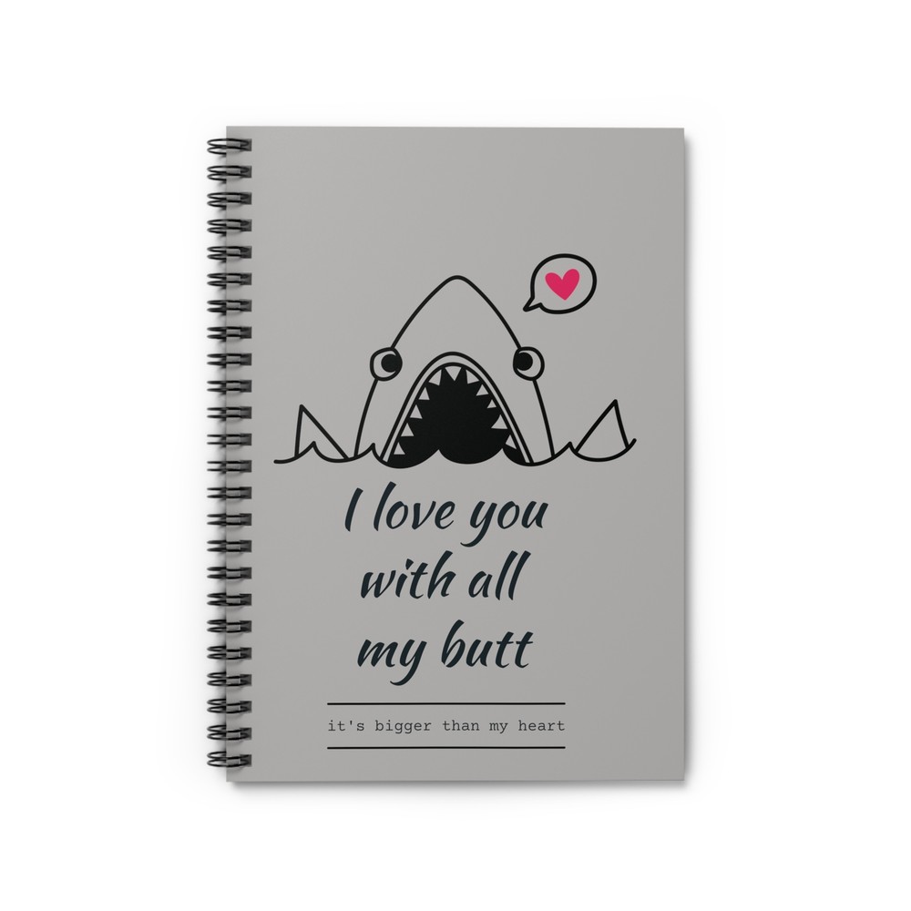 Valentine Spiral Notebook - Ruled Line