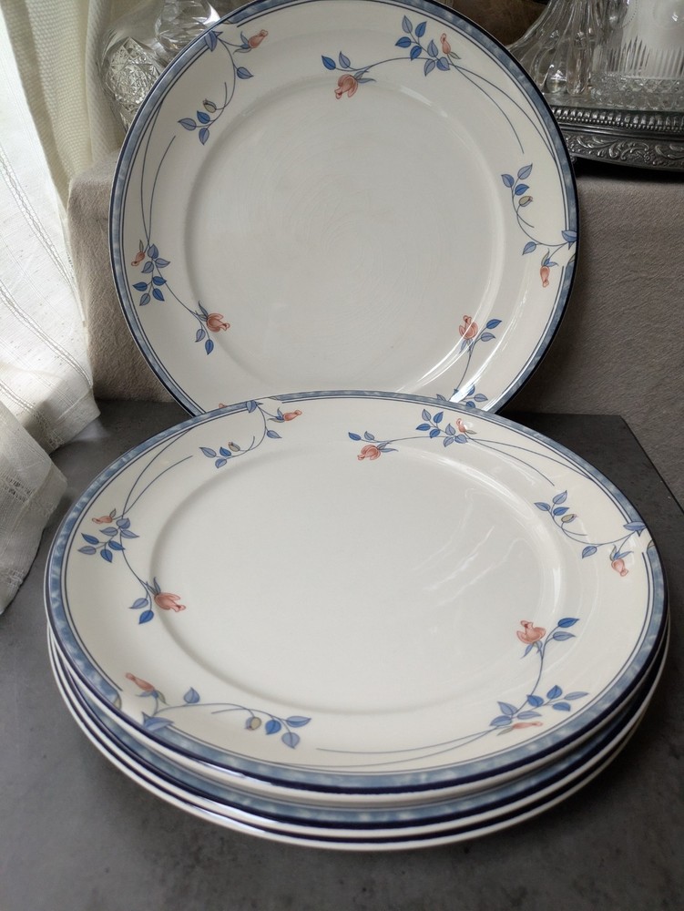 Lot Of 4 Noritake Keltcraft EASTFAIR Dinner READ Plate Plates Ireland