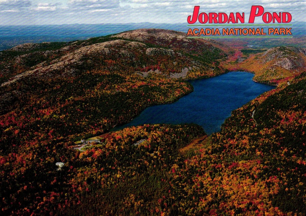 Jordan Pond Acadia National Park Maine Postcard-image