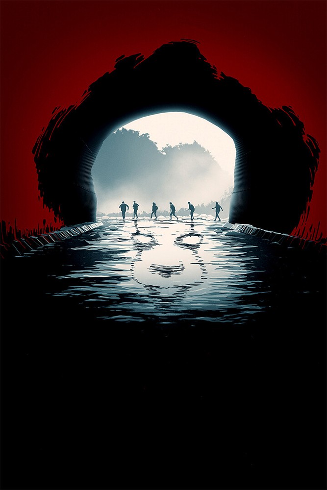 It Movie Pennywise Stephen King Horror Print Wall Art Home Decor - POSTER 20x30