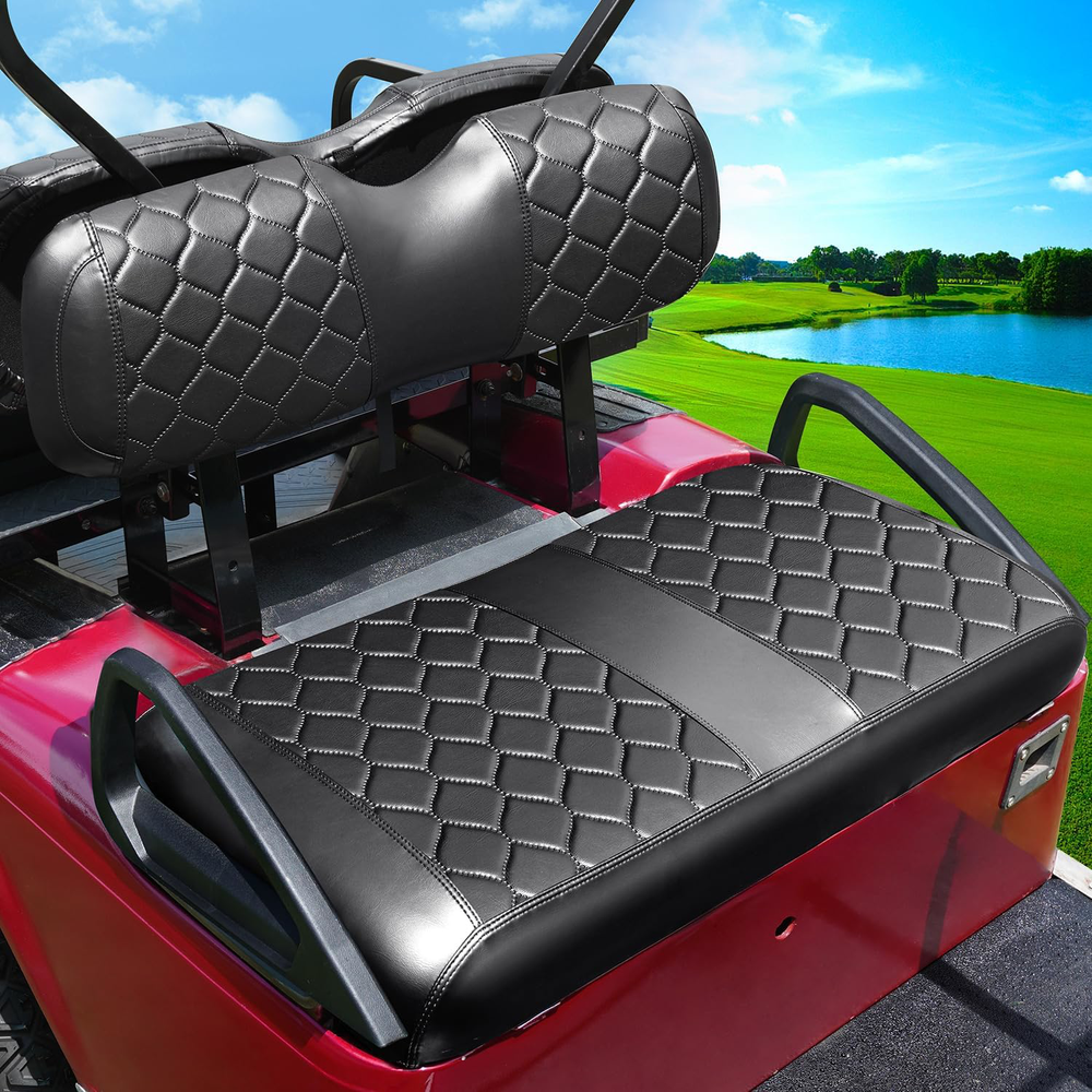 EZGO TXT Golf Cart Seat Cover Kit OEM-Style Replacement Cushions