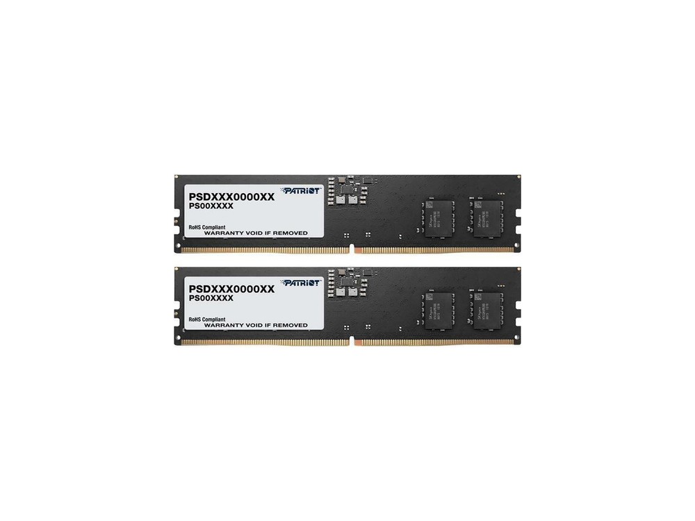 Patriot Signature 32GB DDR5-4800 UDIMM Kit 2x16GB PSD532G4800K