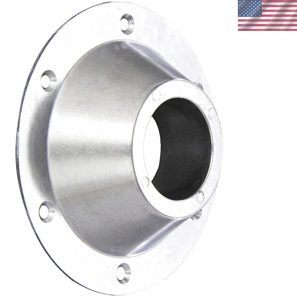 Lightweight Round Aluminum Table Base - Easy Installation, Chrome Finish