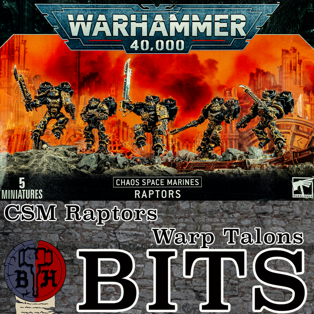 Warhammer 40k Chaos Space Marines Raptors Warp Talons - Bits multi listing