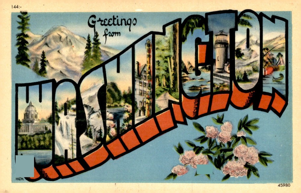 Greetings from Seattle, Washington Postcard