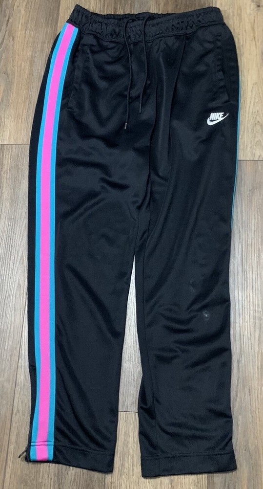 Nike Sportswear Tribute OH Track Pants Men’s L Miami Vice Teal AR2246-011