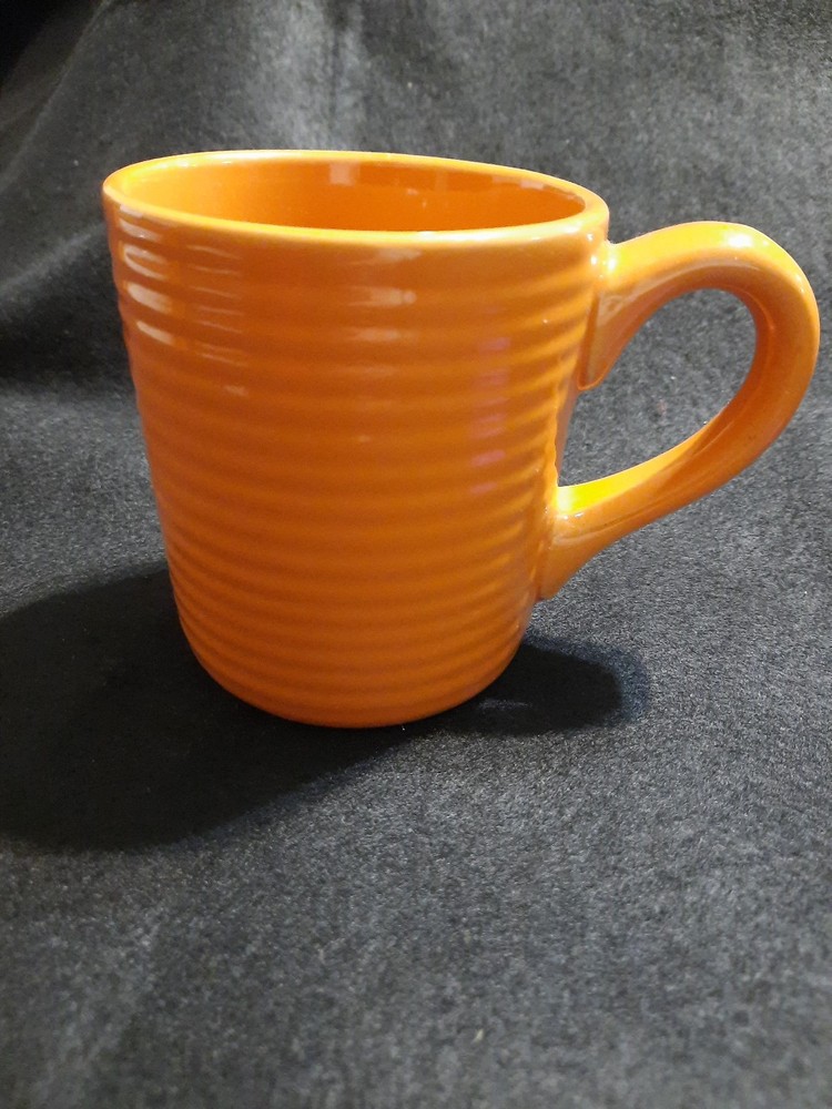ROYAL NORFOLK Santa Fe Orange Ribbed Design 4