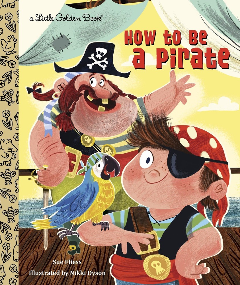 How to Be a Pirate (Little Golden Book) Multicolor