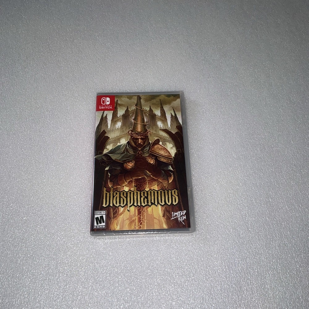 Blasphemous (Nintendo Switch, 2019) Limited Run Games #052 Brand New Sealed rare