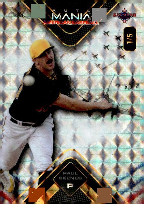 Wild Card 2024 Auto Mania American Baseball Paul Skenes #AMAT-PS2 1/5