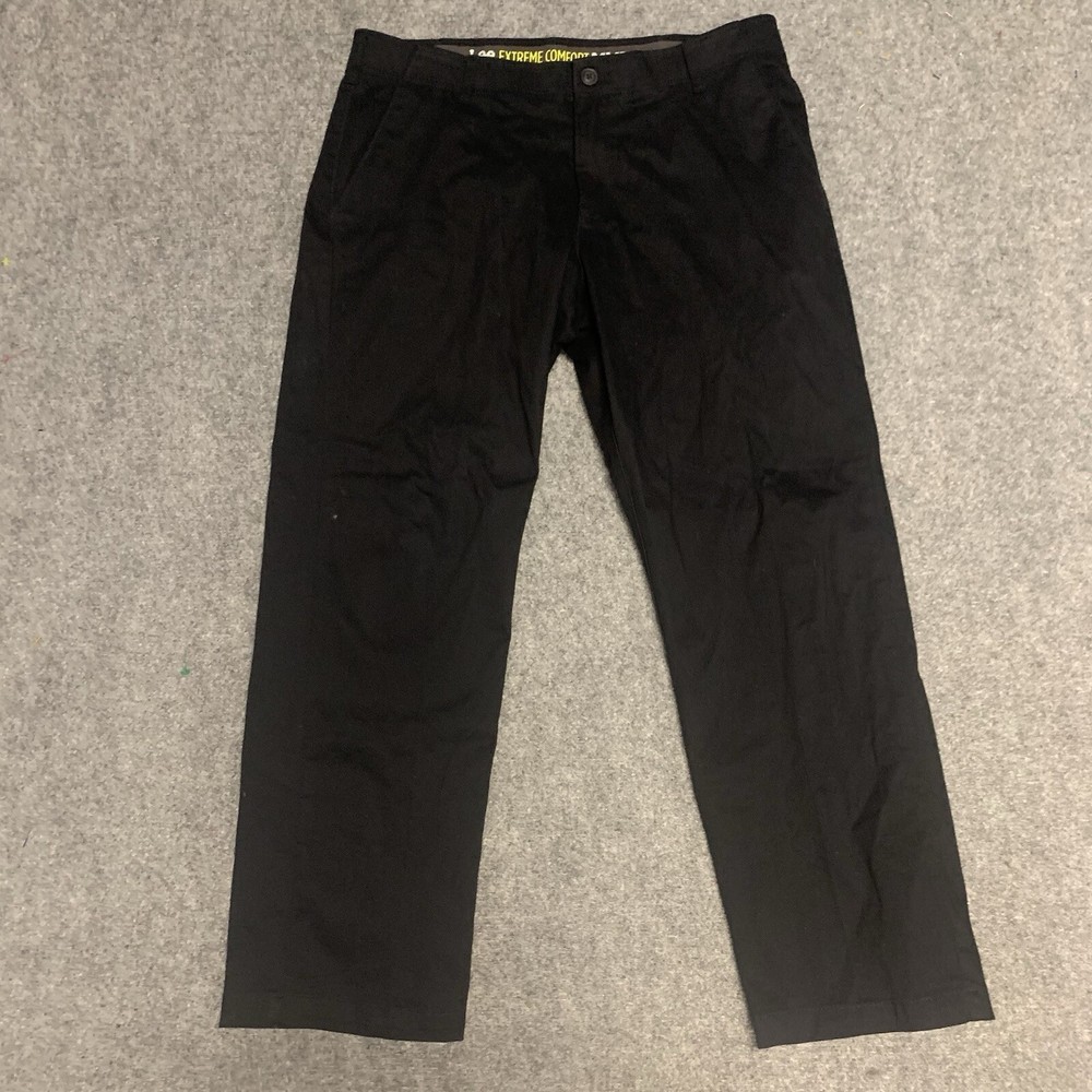 Lee Pants Extreme Comfort 36x30 Straight Fit Stretch Performance Chinos