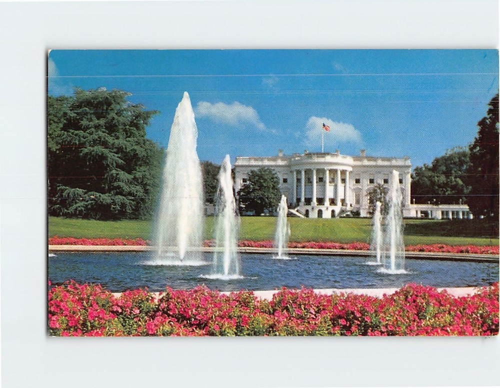 Postcard The White House Washington DC