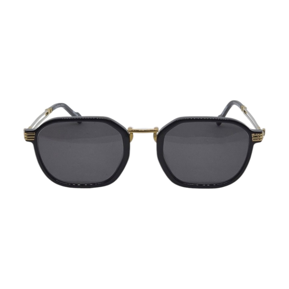 NEW PORTA ROMANA SUNGLASSES     MOD.10  BLACK PLASTIC AND GOLD2