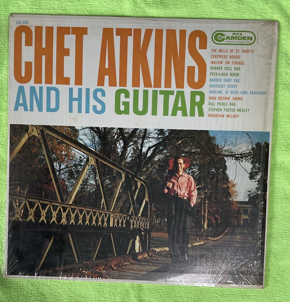 Chet Atkins - And His Guitar   1961 LP Vinyl Record Album   VG / VG+   Jojo's
