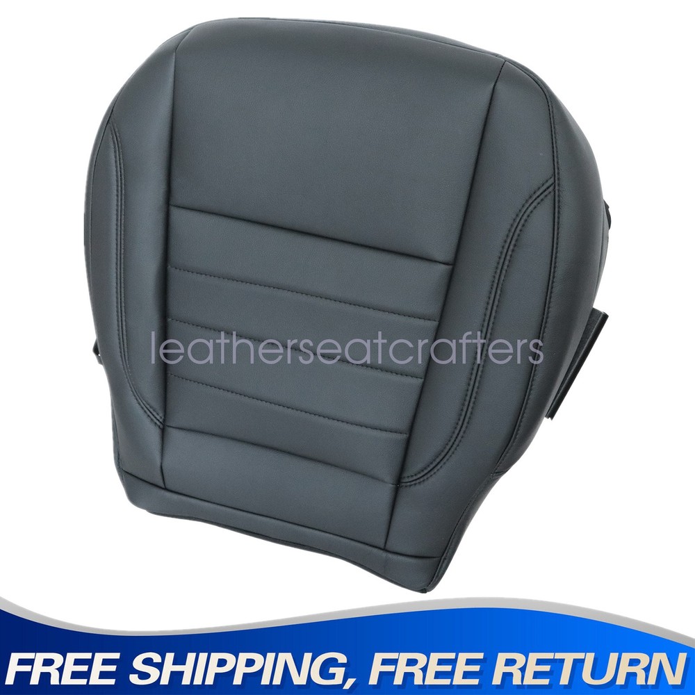 Passenger Bottom Leather Seat Cover Black For 2013-16 Ford Escape Trend Titanium