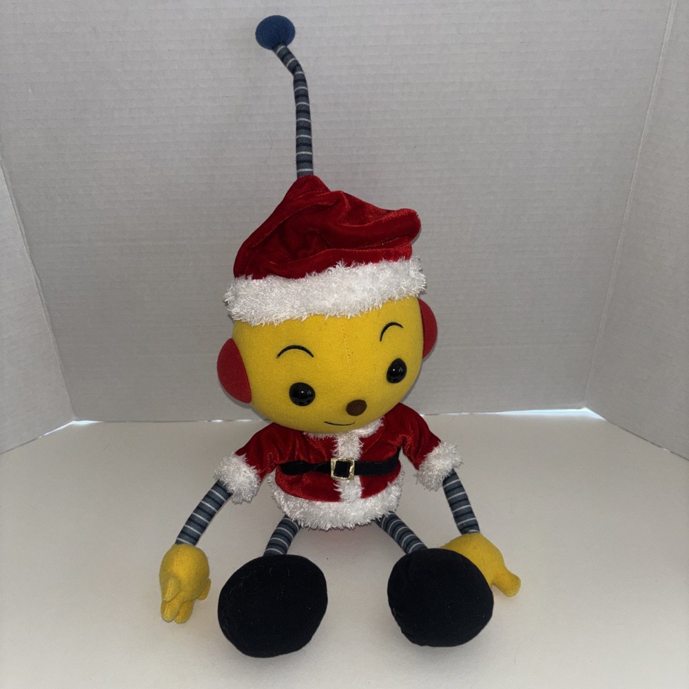 Vintage Disney Store Santa Rolie Polie Olie 15” Christmas Plush Rare HTF