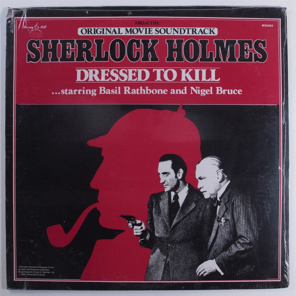 BASIL RATHBONE/NIGEL BRUCE Sherlock Holmes MURRAY HILL M55463 LP SEALED c