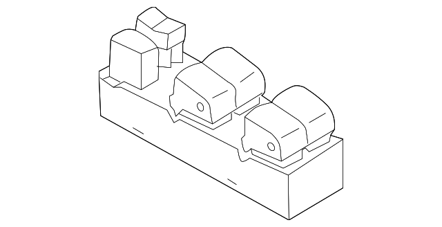 Genuine Nissan Window Switch 25411-1FC0B