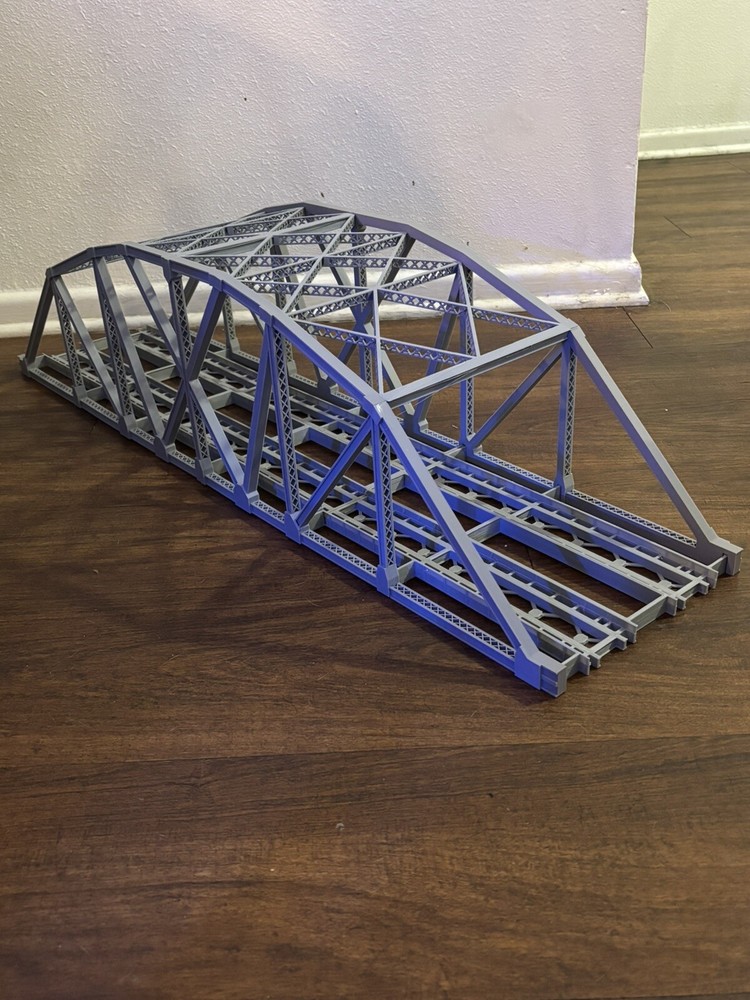 O Scale 145’ Double Track Bridge  “Accomodates 2” Wide Track Including Ties”-image