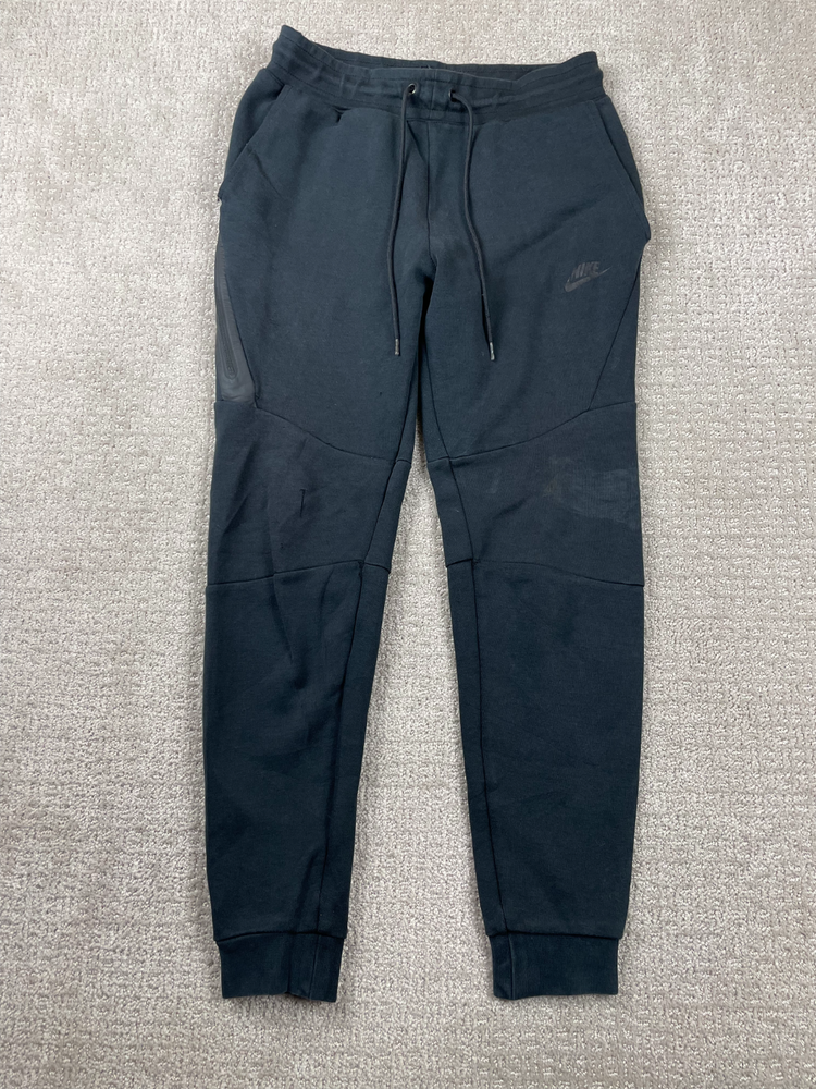 Nike Tech Fleece Joggers Mens M Black Sweatpants Athletic Tapered Gym 805162-010