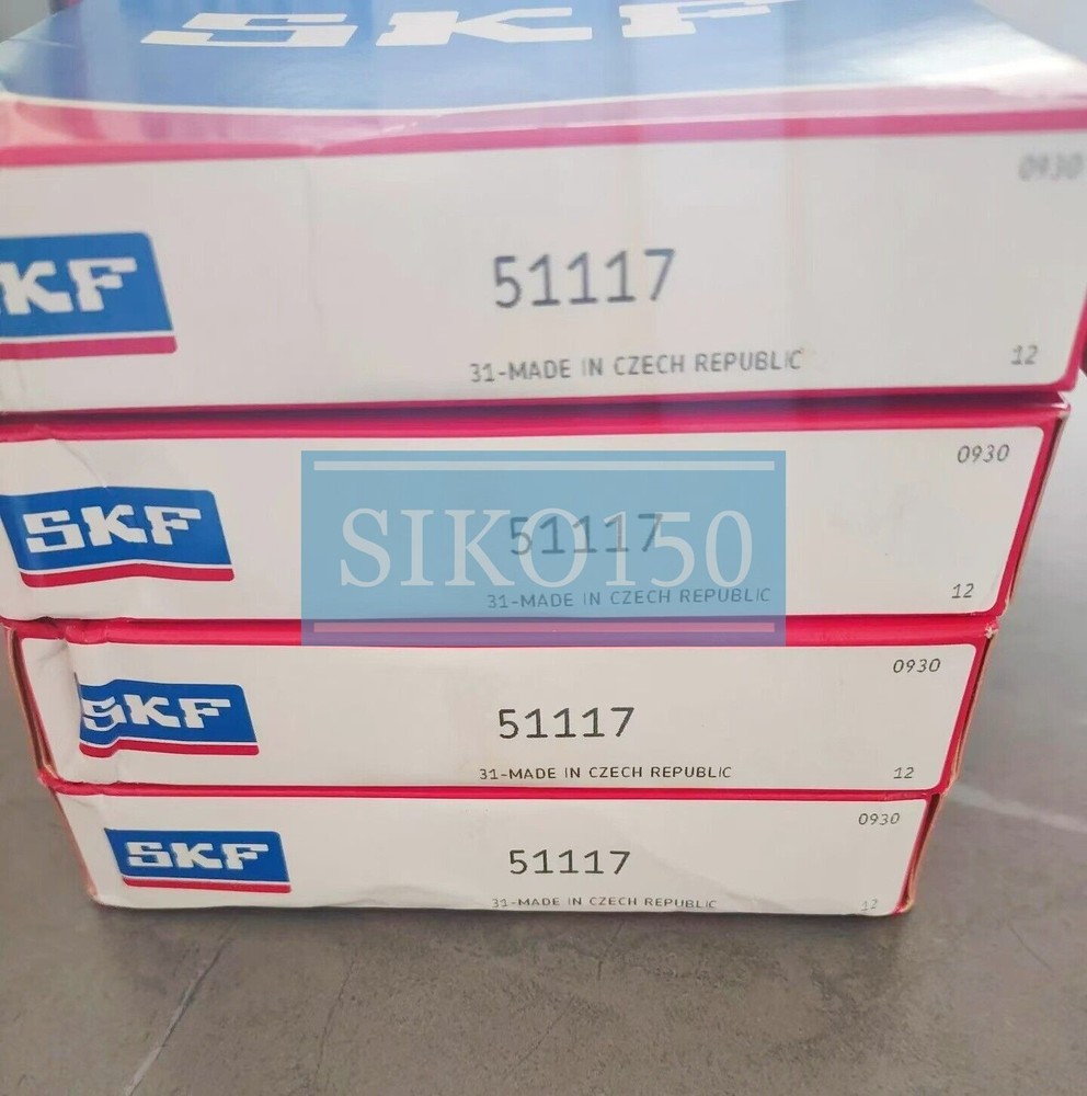 1x SKF 51117 thrust ball bearing #SK