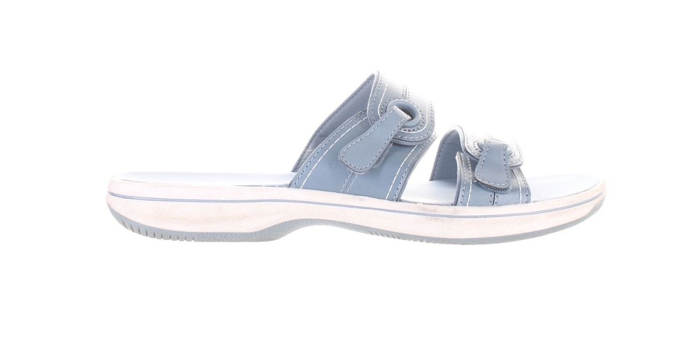 Clarks Womens Breeze Maye Blue Sandals Size 9 7827454
