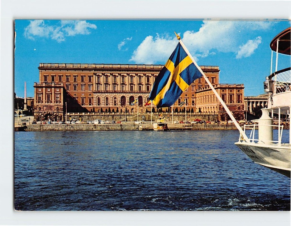 Postcard The Royal Palace Stockholm Sweden