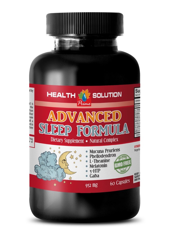 ADVANCED SLEEP FORMULA 952MG - 5-htp - amazing formulas - 1 Bottle