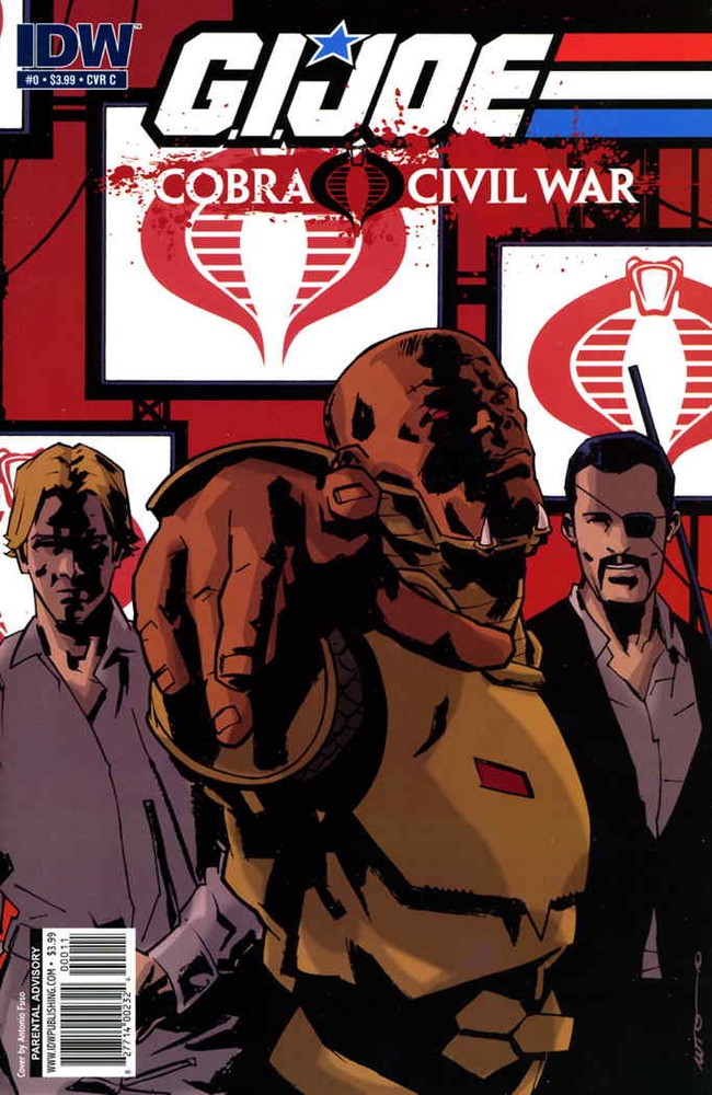 G.I. Joe: Cobra Civil War #0C VF; IDW | Chuck Dixon - we combine shipping