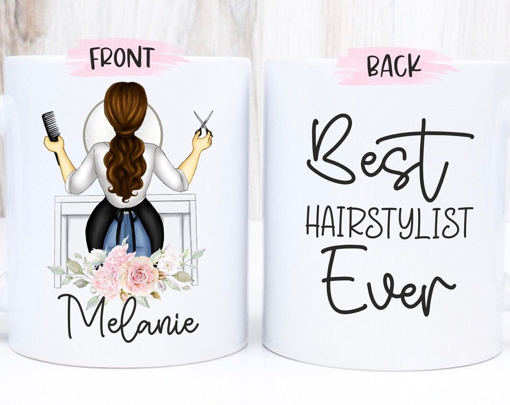 Personalised Hairstylist Gift Mug for the Best Hairstylist Ever