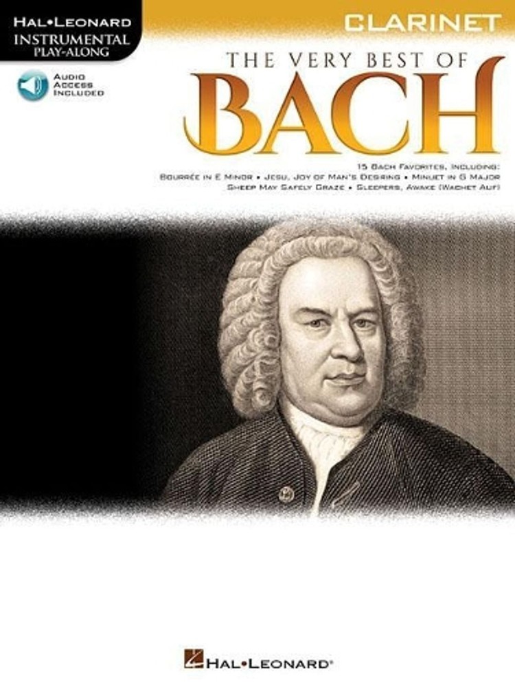 The Very Best of Bach: Instrumental Play-Along by Johann Sebastian Bach (English