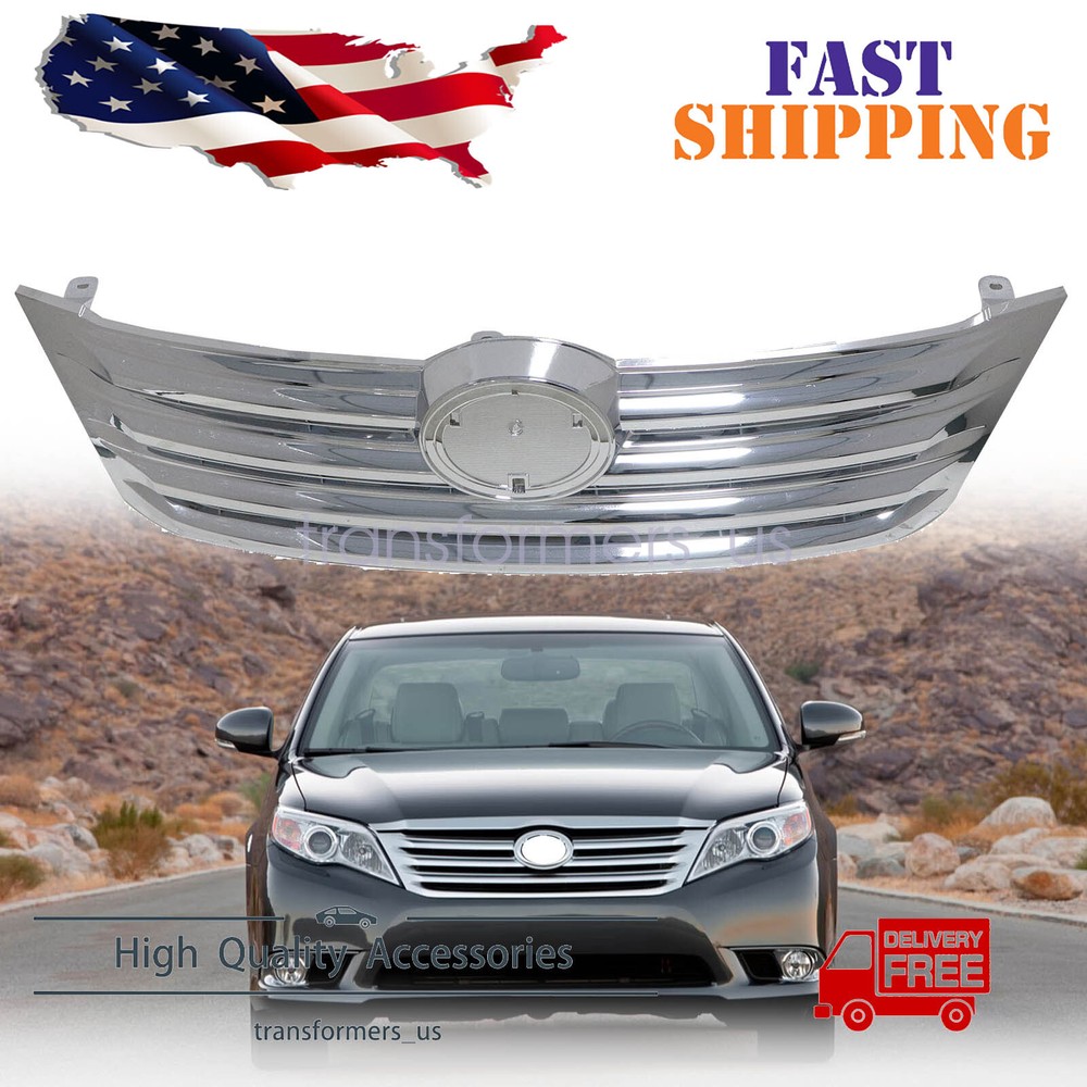 New Front Grille Grill Chrome 5310107060 For 2011-2012 Toyota Avalon TO1200341