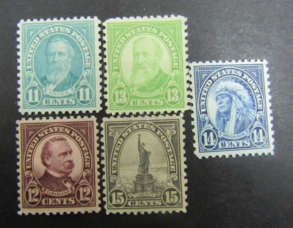 nystamps US Stamp # 692-696 Mint OG NH/H        Y22x4606