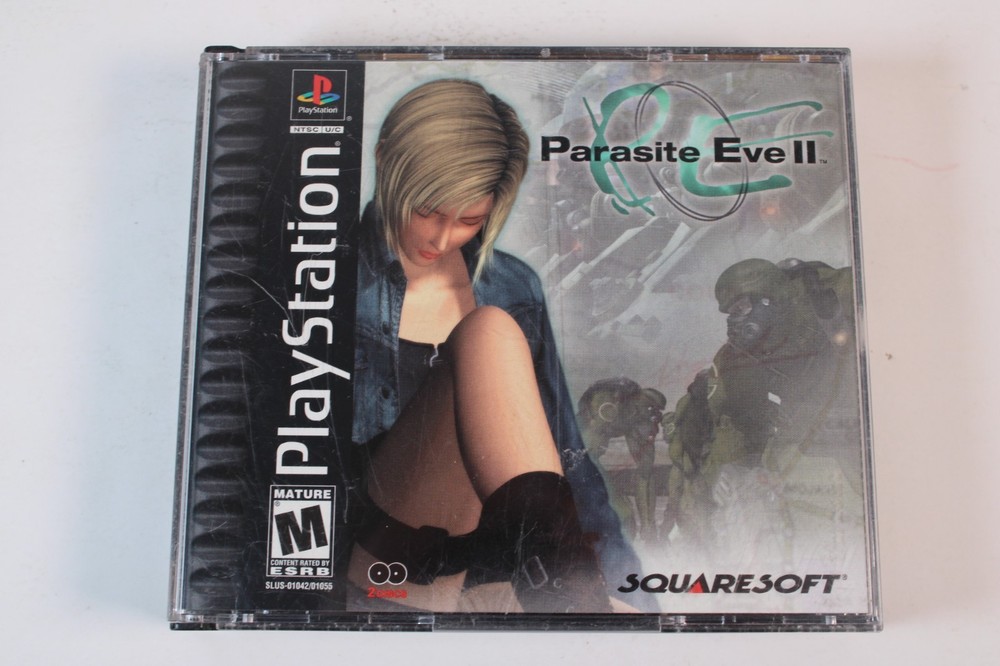 Parasite Eve II (Sony PlayStation 1, 2000) CIB  w/ Manual and Registration card