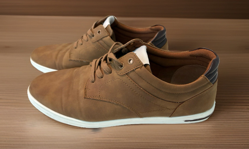 Steve Madden Men’s Brown Casual Sneakers Size 10.5 Ortholite Comfort Lace Up