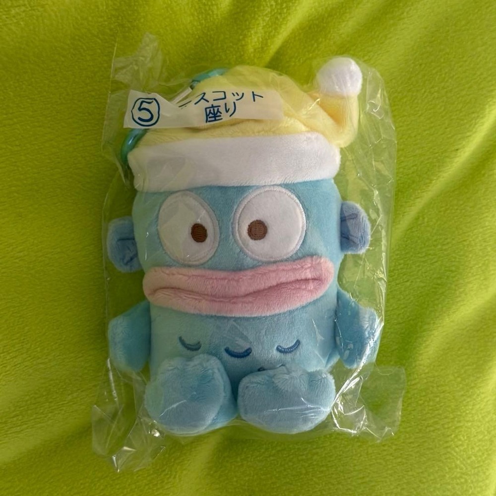 Sanrio Hangyodon Mascot Sitting Plush Toy Character Figure Japan Official