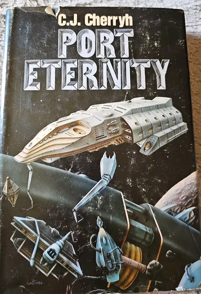 Port Eternity by C. J. Cherryh 1 1982 Book Club Edition HC/DJ Science Fiction