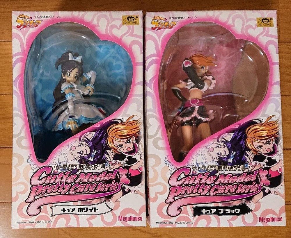 [Unopened] Cure Black & Cure White 2-Piece Set Cutie Model Precure