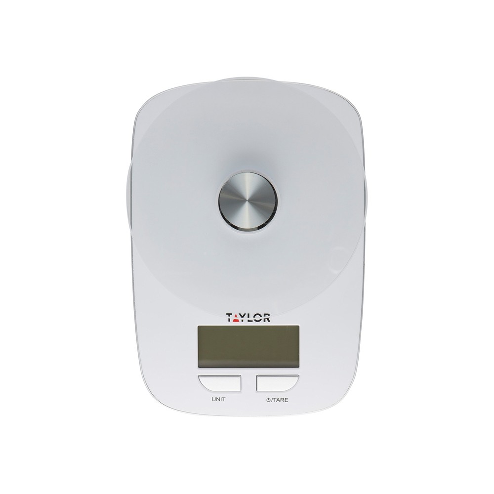 Glass Platform Digital Kitchen Scale (White)
