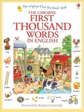 First Thousand Words in English, Paperback by Amery, Heather; Cartwright, Ste...