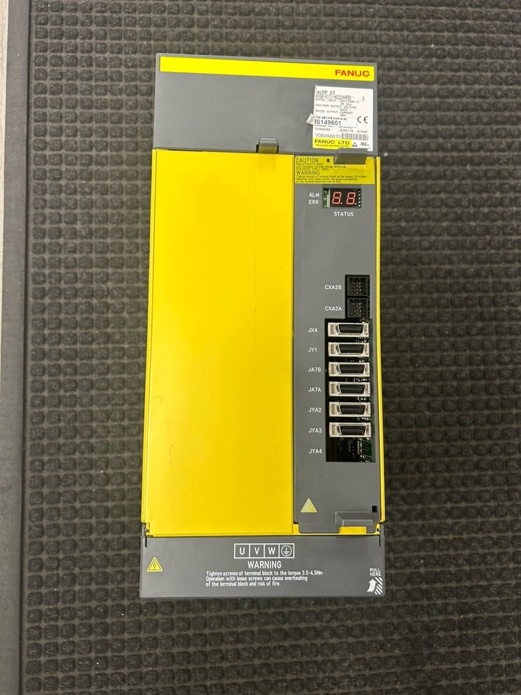 FANUC aiSP 22 Servo Amplifier A06B-6111-H022#H550 Good Condition